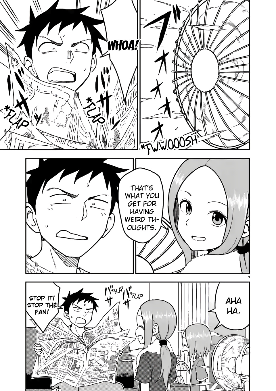 Karakai Jouzu No (Moto) Takagi-San - Chapter 104