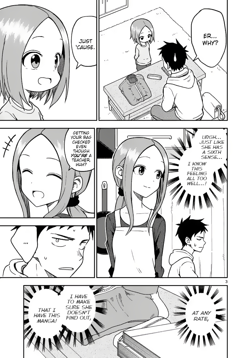 Karakai Jouzu No (Moto) Takagi-San - Chapter 168