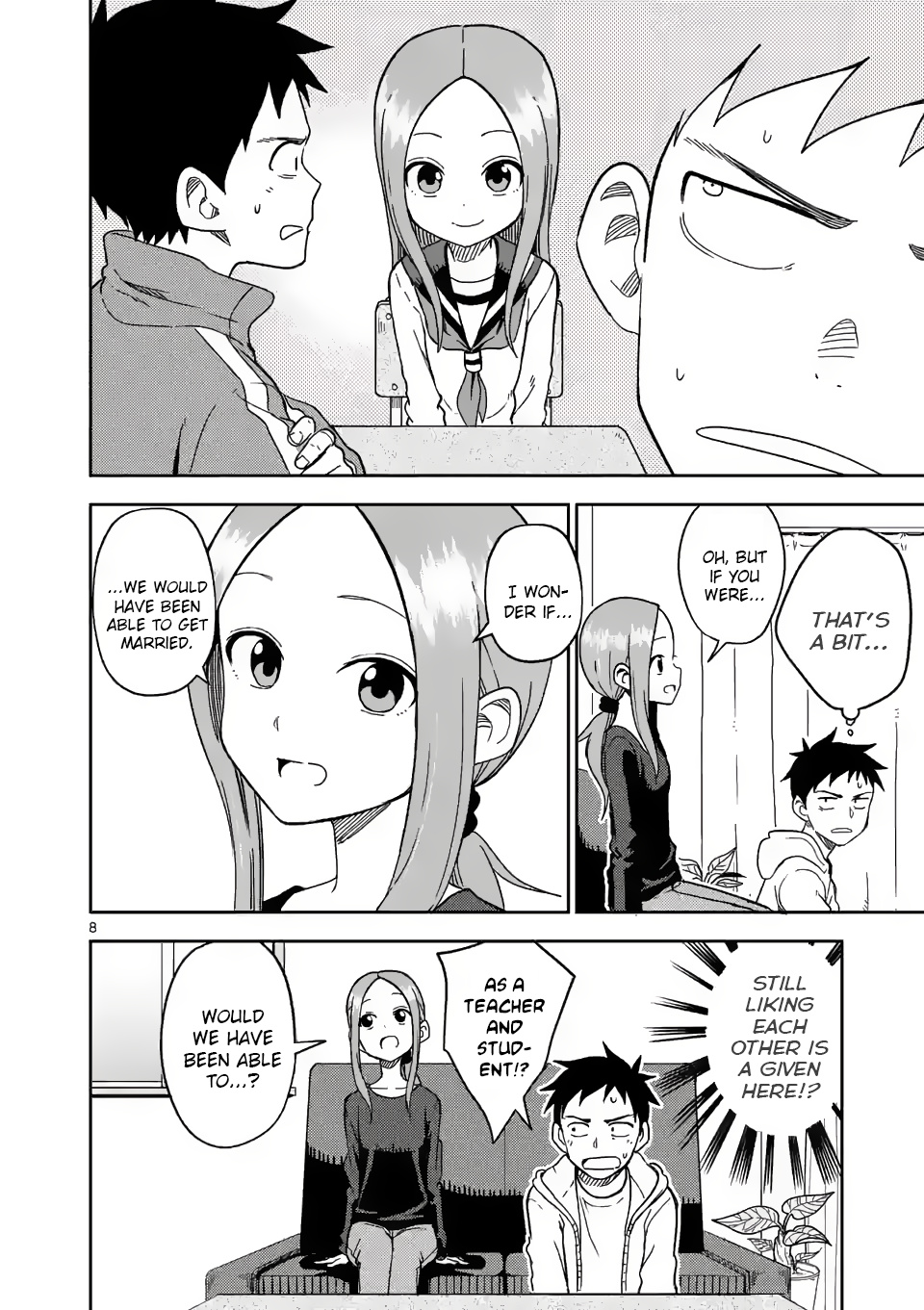 Karakai Jouzu No (Moto) Takagi-San - Chapter 168