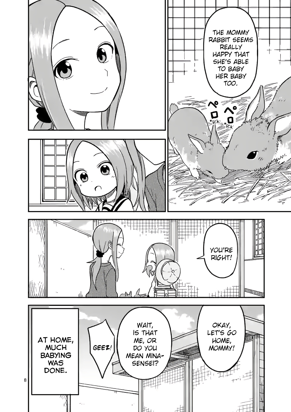 Karakai Jouzu No (Moto) Takagi-San - Chapter 135