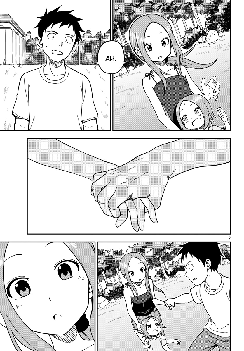 Karakai Jouzu No (Moto) Takagi-San - Chapter 95.5