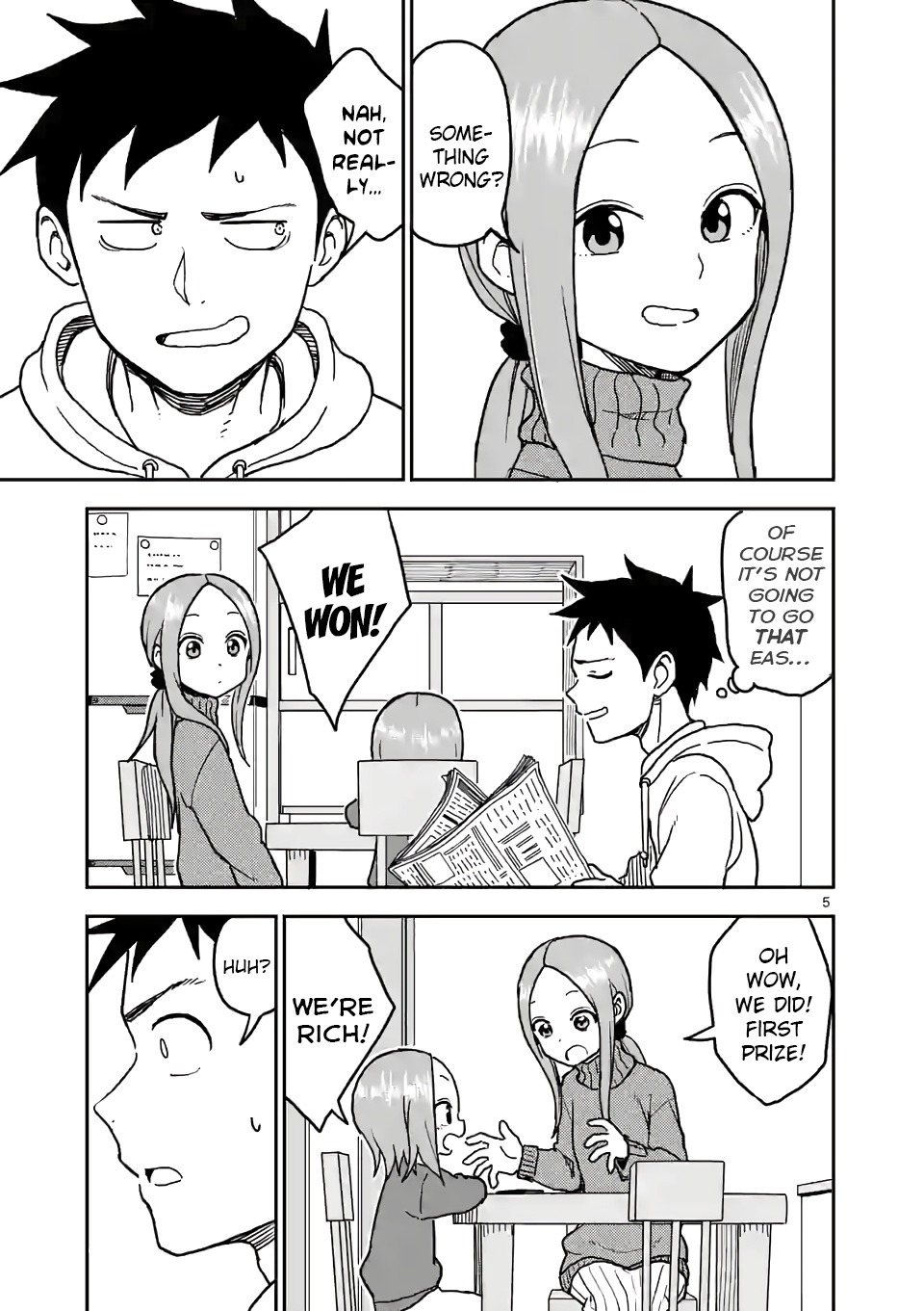 Karakai Jouzu No (Moto) Takagi-San - Chapter 119