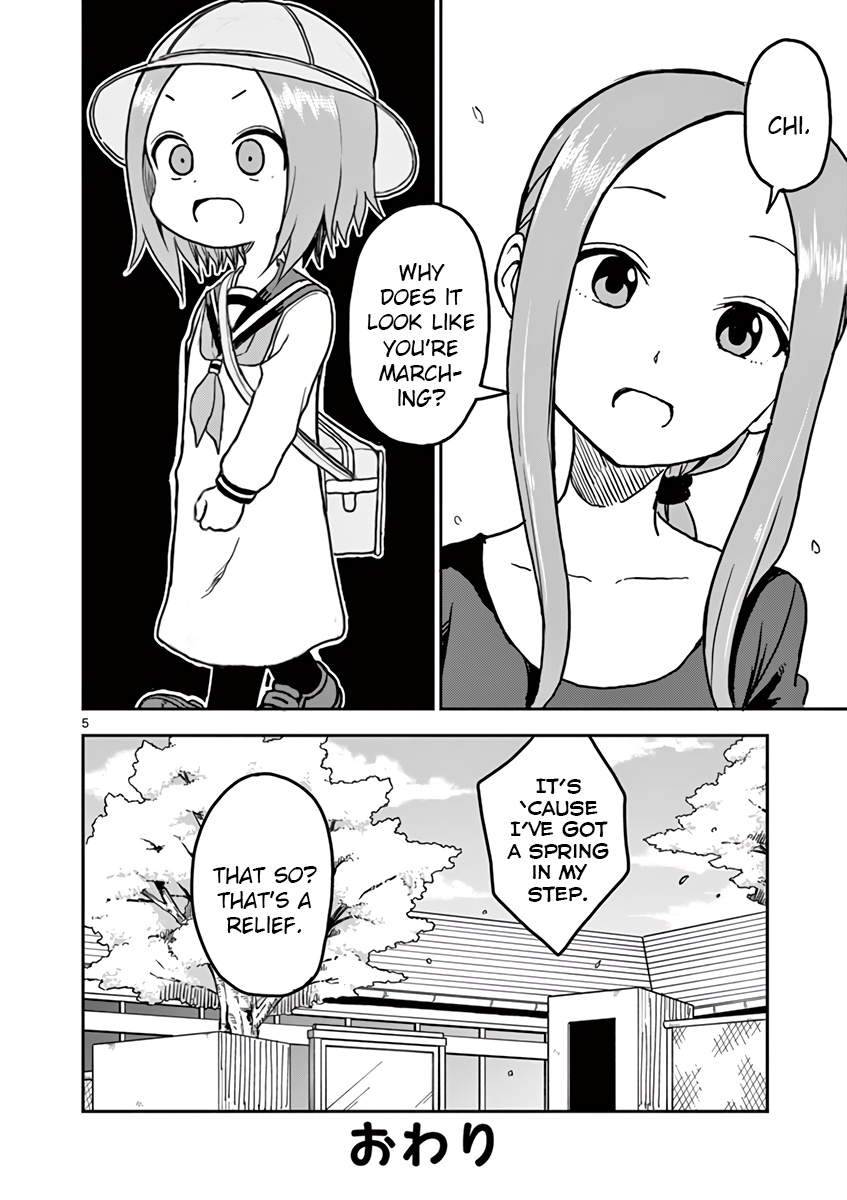 Karakai Jouzu No (Moto) Takagi-San - Chapter 93.5: Volume 7 Omake Chapter