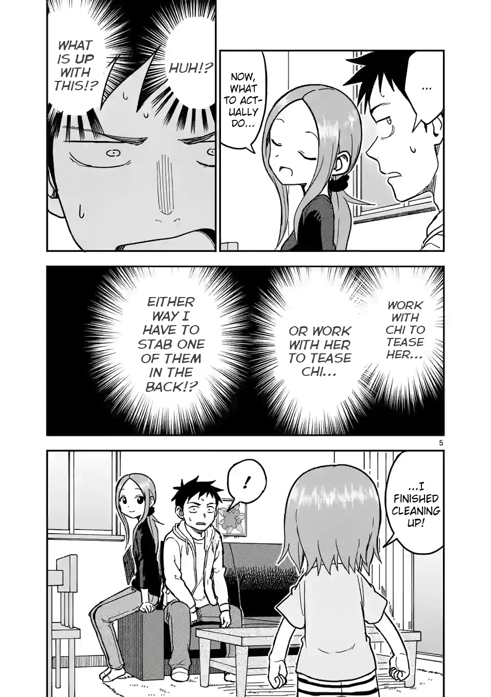 Karakai Jouzu No (Moto) Takagi-San - Chapter 133