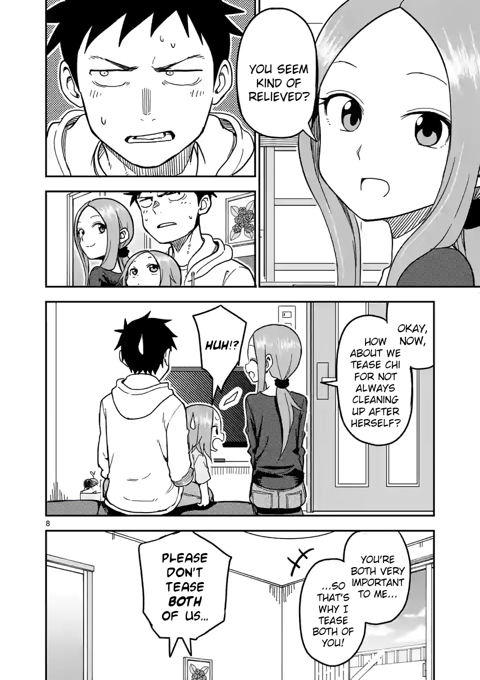 Karakai Jouzu No (Moto) Takagi-San - Chapter 133