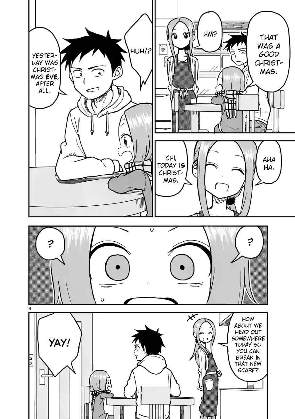 Karakai Jouzu No (Moto) Takagi-San - Chapter 117