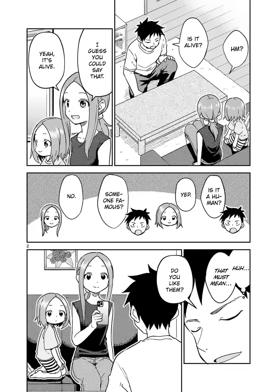 Karakai Jouzu No (Moto) Takagi-San - Chapter 284