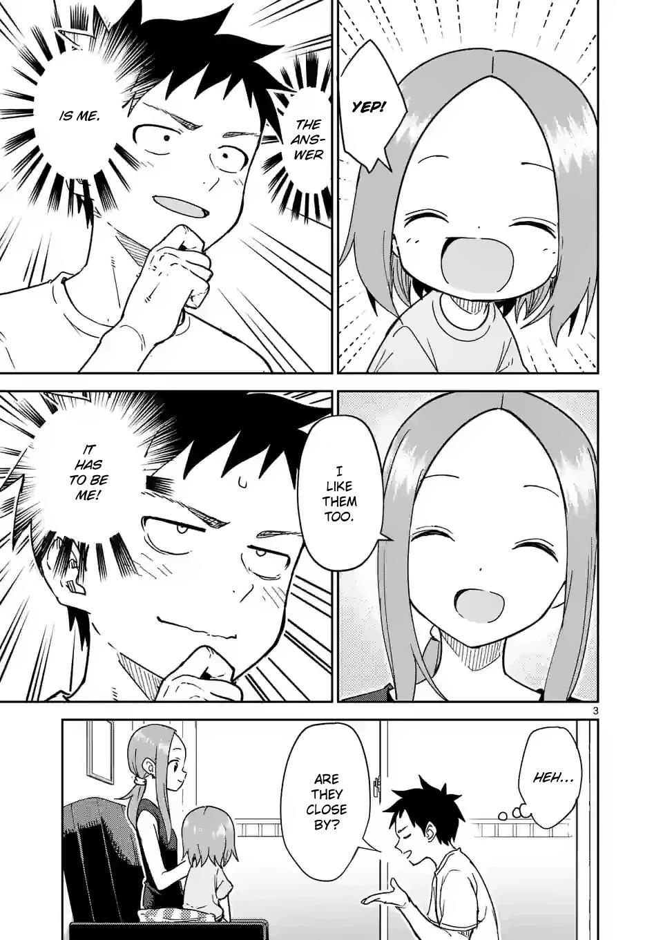 Karakai Jouzu No (Moto) Takagi-San - Chapter 284