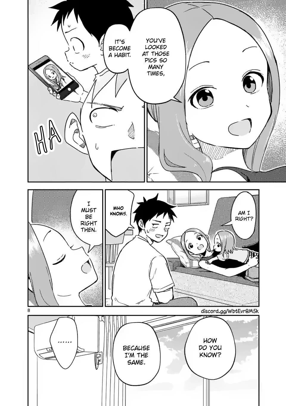 Karakai Jouzu No (Moto) Takagi-San - Chapter 284