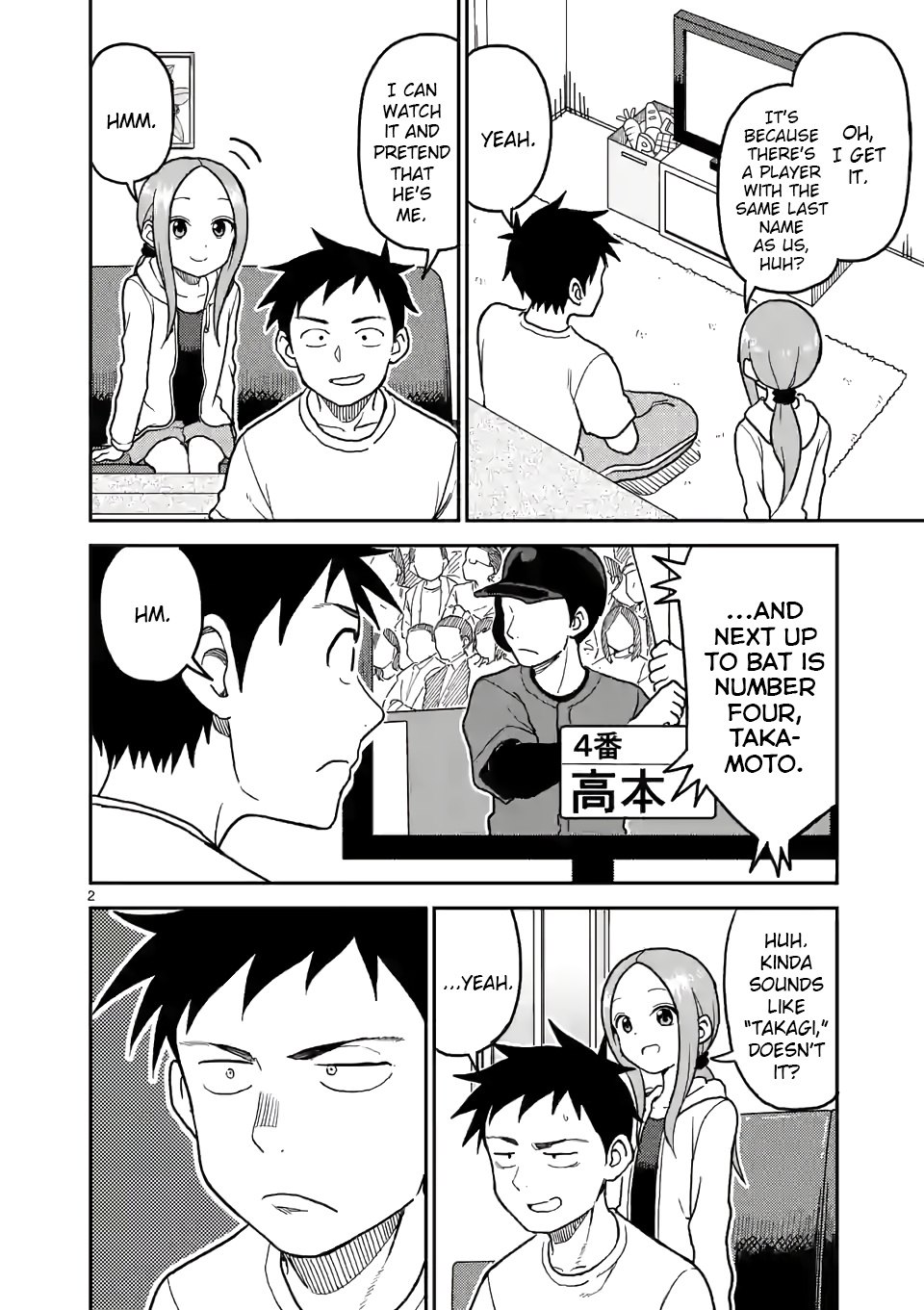 Karakai Jouzu No (Moto) Takagi-San - Chapter 109