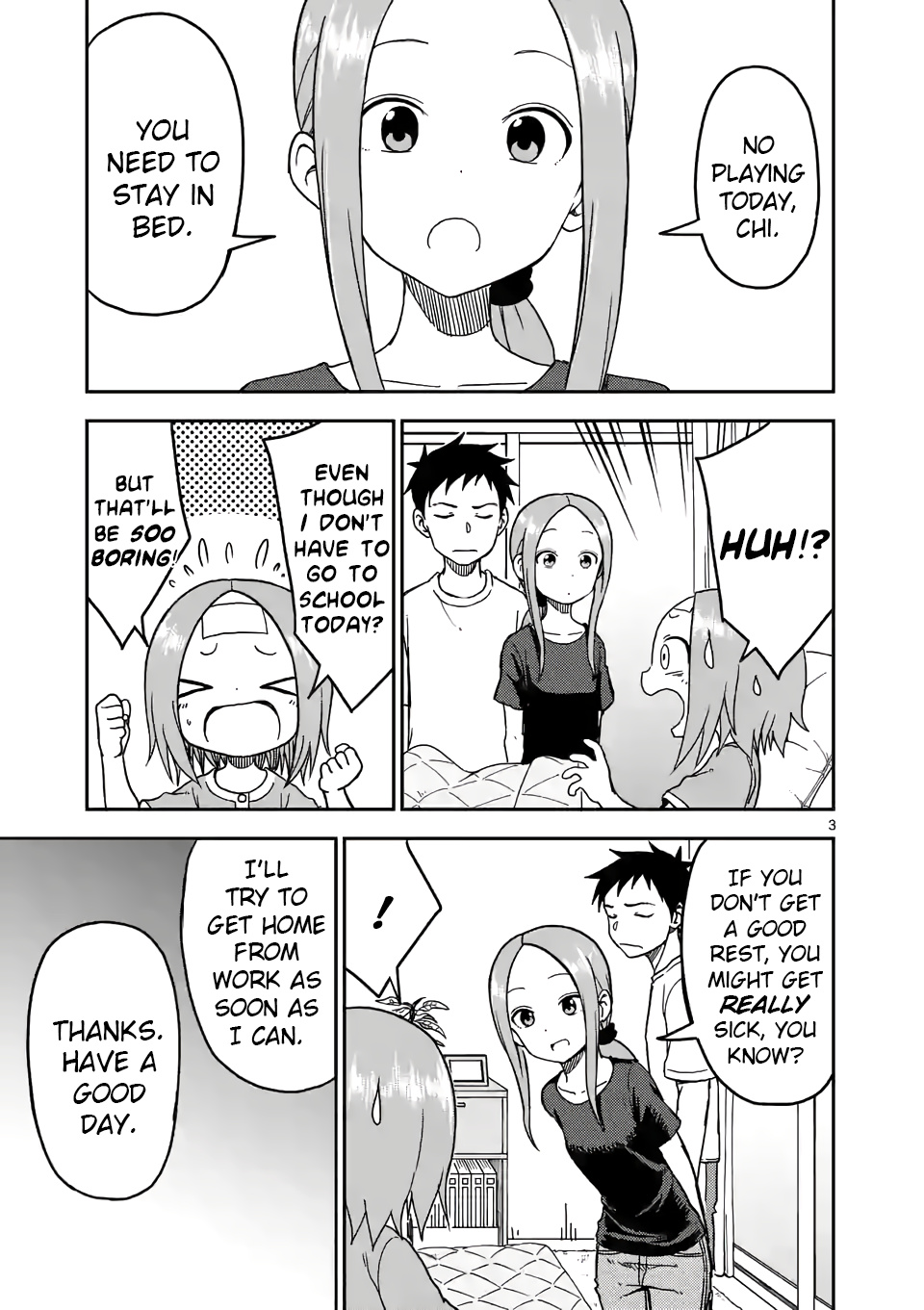 Karakai Jouzu No (Moto) Takagi-San - Chapter 95