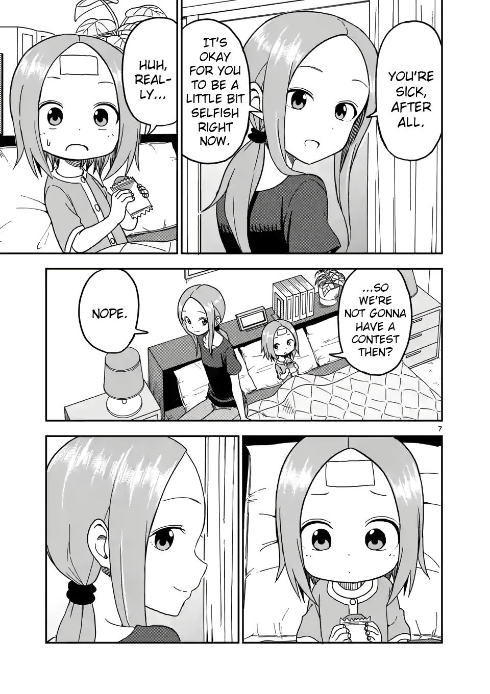 Karakai Jouzu No (Moto) Takagi-San - Chapter 95