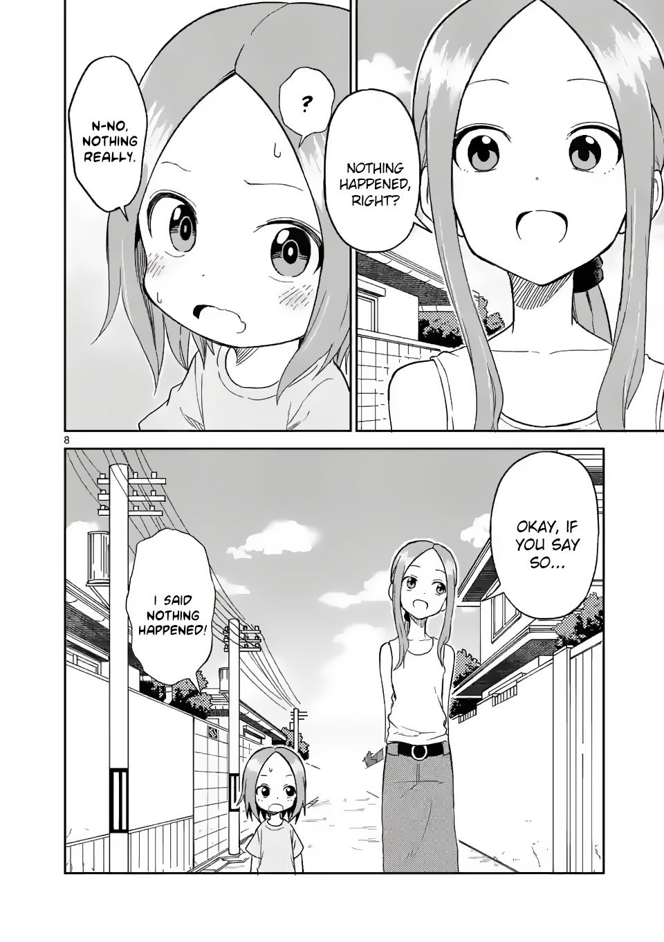 Karakai Jouzu No (Moto) Takagi-San - Chapter 154