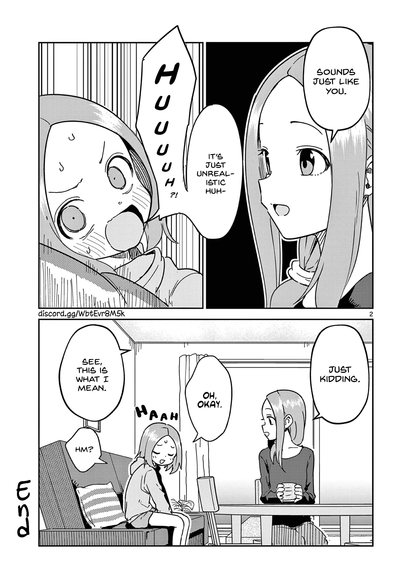 Karakai Jouzu No (Moto) Takagi-San - Chapter 268.5: Omake