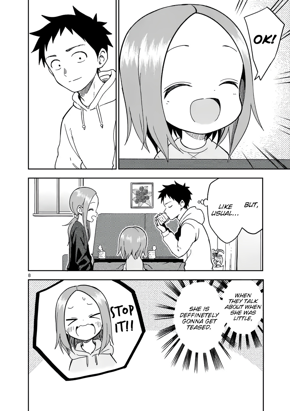 Karakai Jouzu No (Moto) Takagi-San - Chapter 210