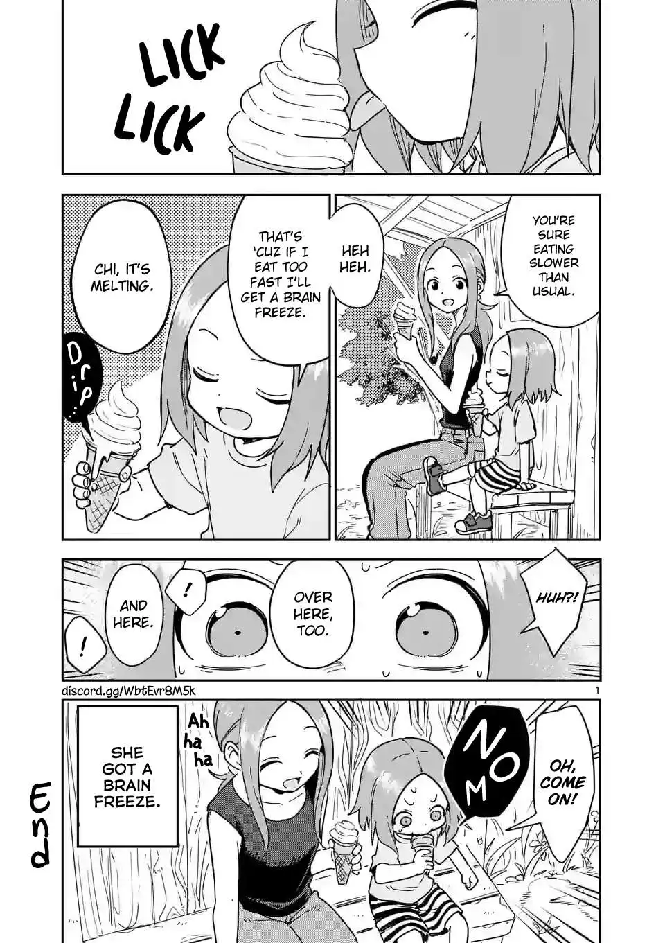 Karakai Jouzu No (Moto) Takagi-San - Chapter 293.5