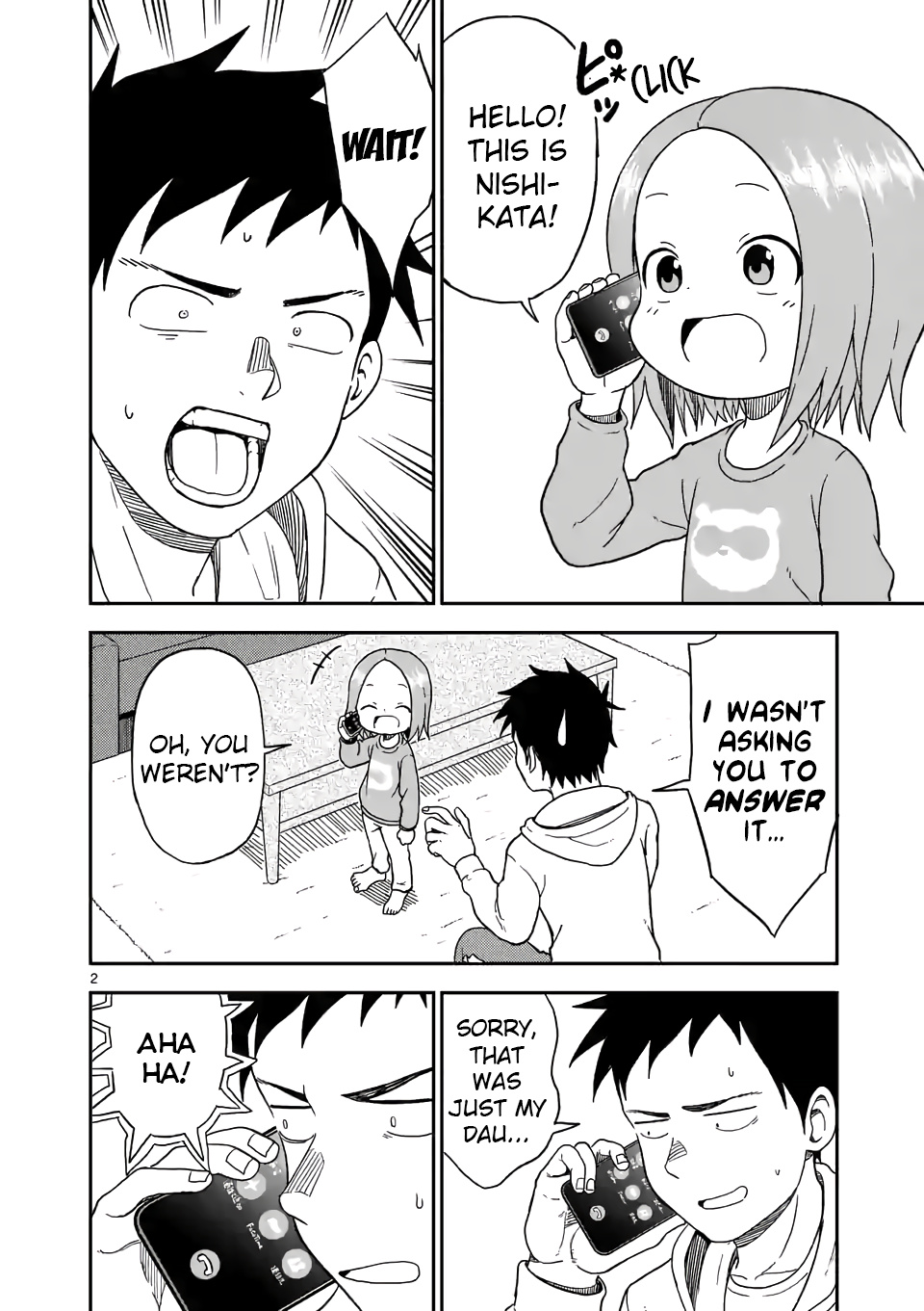 Karakai Jouzu No (Moto) Takagi-San - Chapter 86