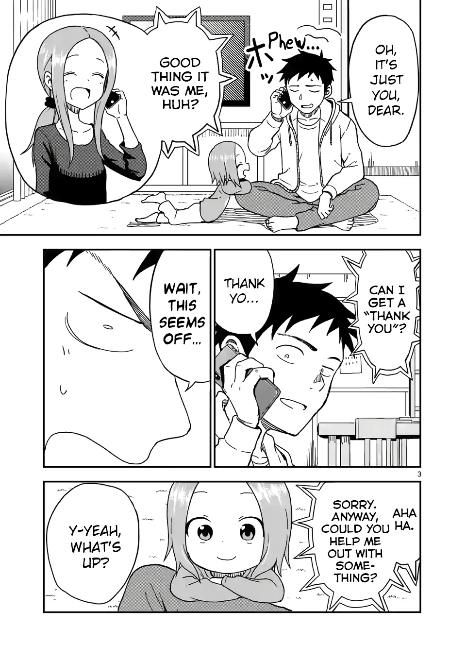 Karakai Jouzu No (Moto) Takagi-San - Chapter 86