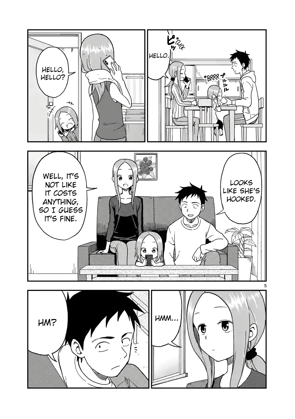 Karakai Jouzu No (Moto) Takagi-San - Chapter 86