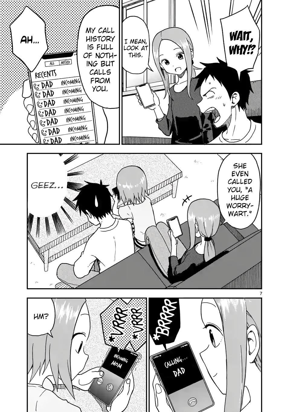 Karakai Jouzu No (Moto) Takagi-San - Chapter 86