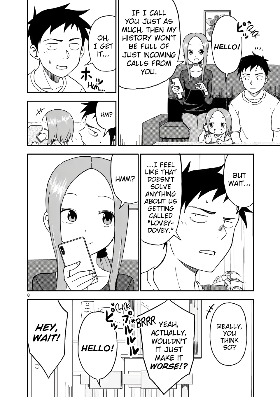 Karakai Jouzu No (Moto) Takagi-San - Chapter 86