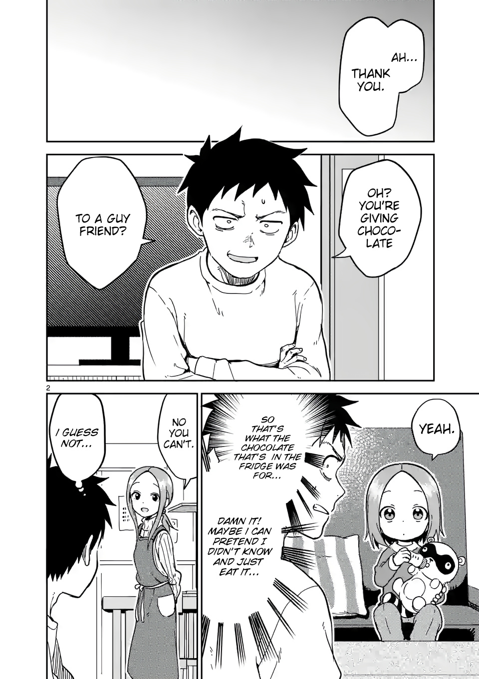 Karakai Jouzu No (Moto) Takagi-San - Chapter 216