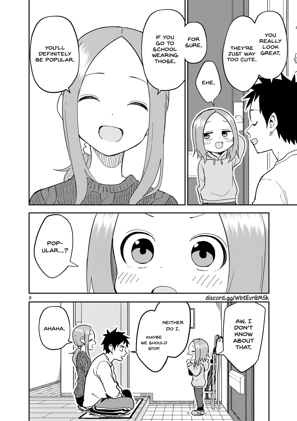 Karakai Jouzu No (Moto) Takagi-San - Chapter 304