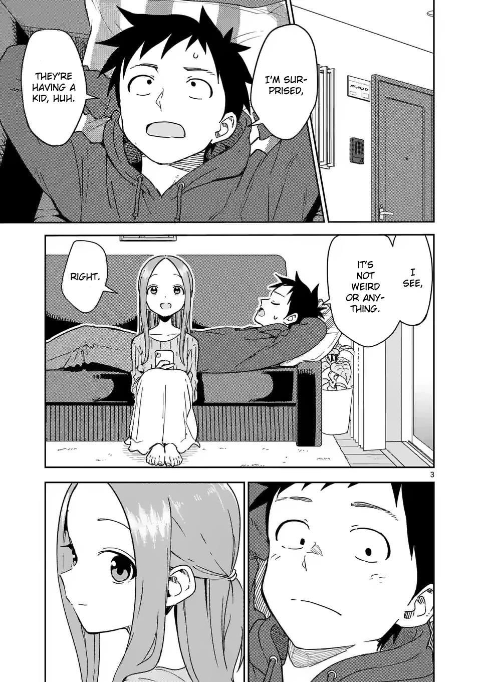 Karakai Jouzu No (Moto) Takagi-San - Chapter 285