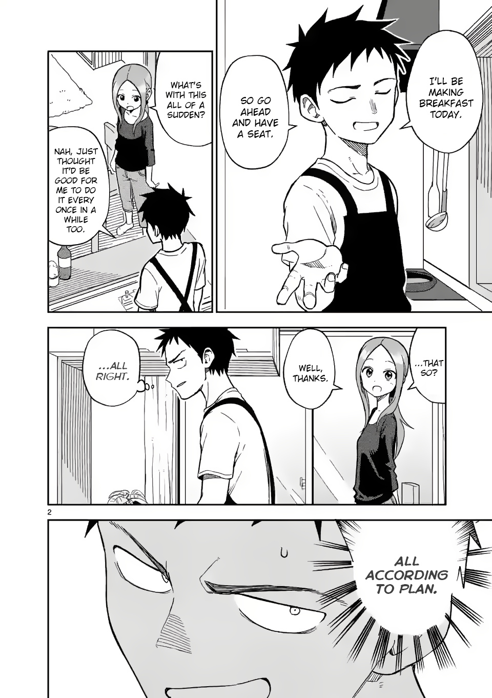 Karakai Jouzu No (Moto) Takagi-San - Chapter 158