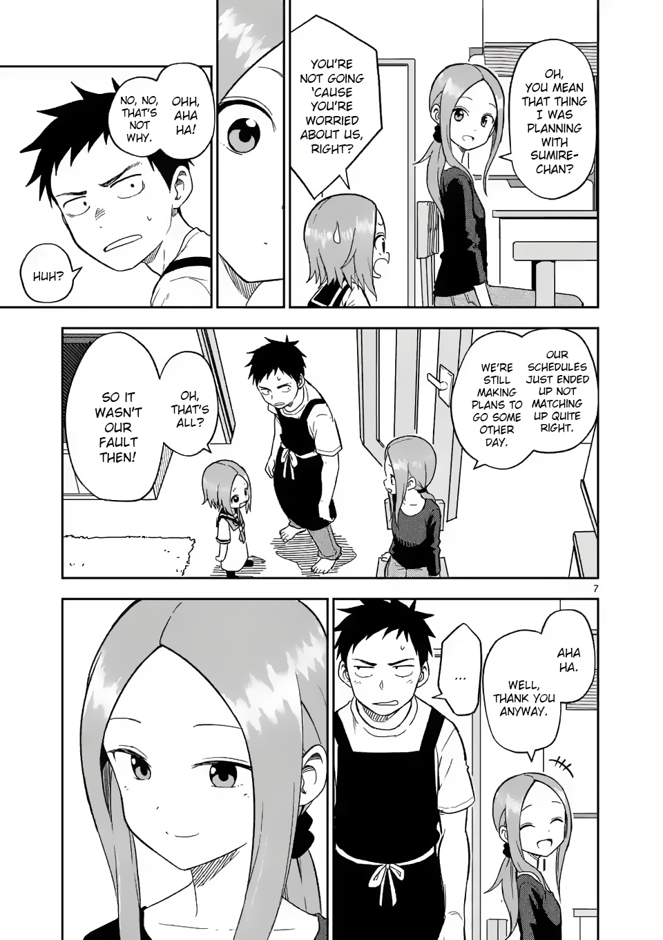 Karakai Jouzu No (Moto) Takagi-San - Chapter 158