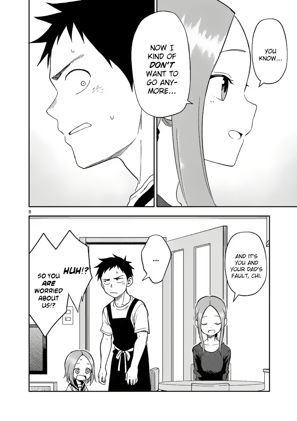 Karakai Jouzu No (Moto) Takagi-San - Chapter 158