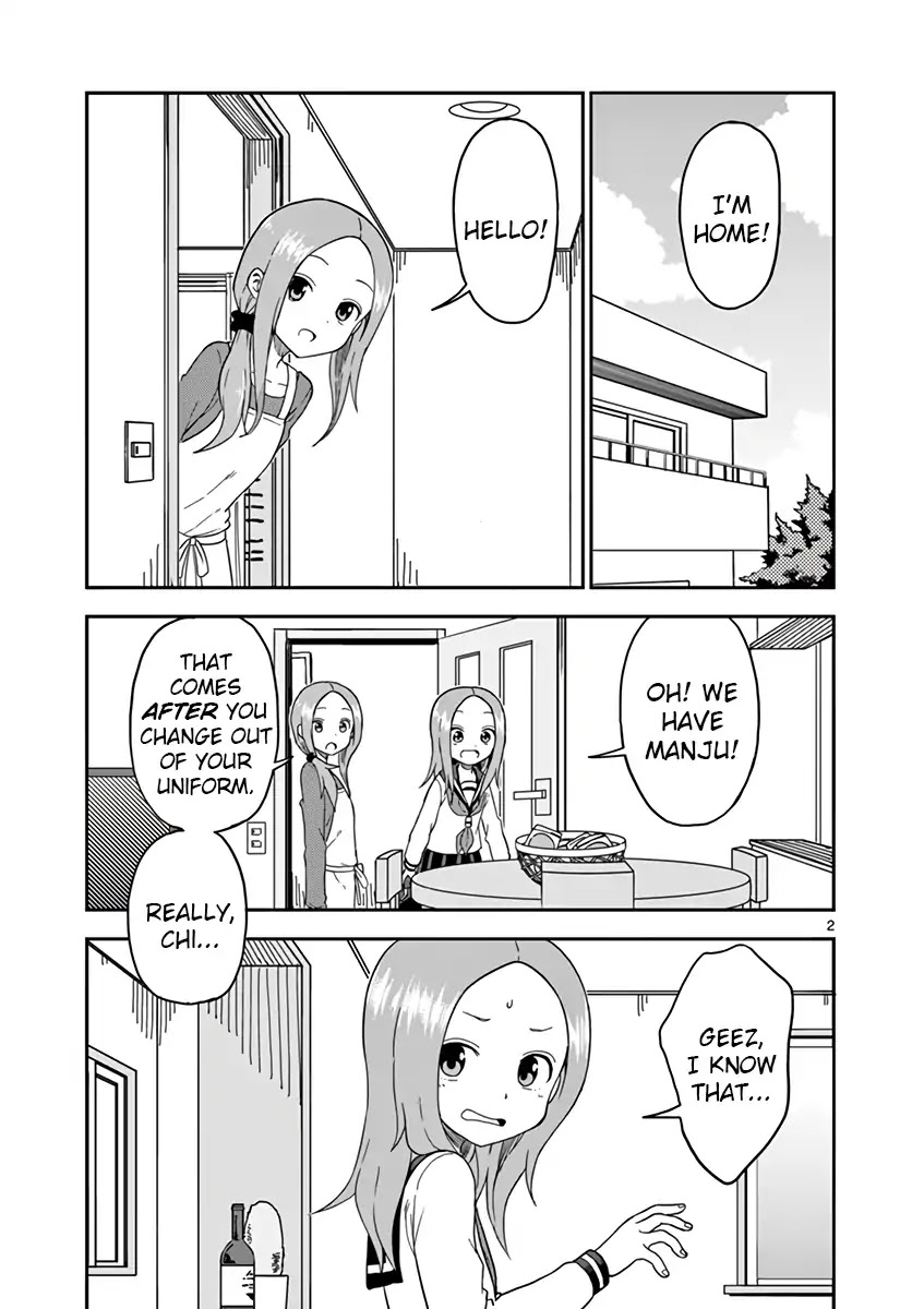 Karakai Jouzu No (Moto) Takagi-San - Chapter 67.5