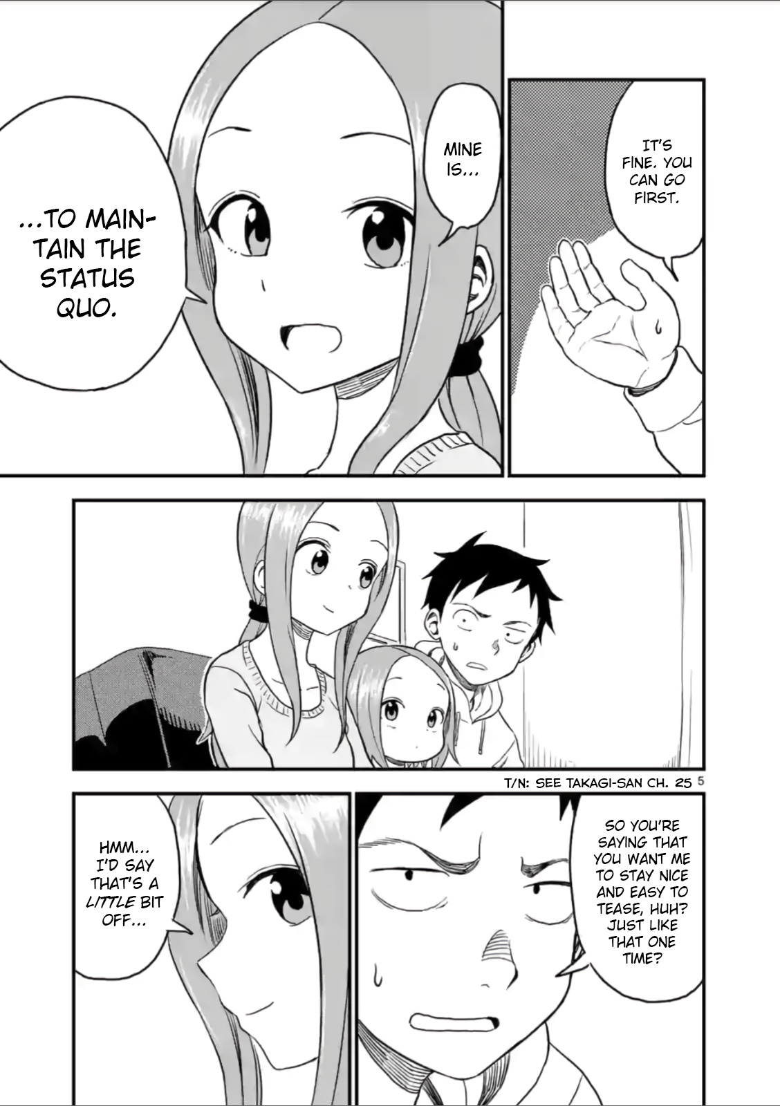 Karakai Jouzu No (Moto) Takagi-San - Chapter 26