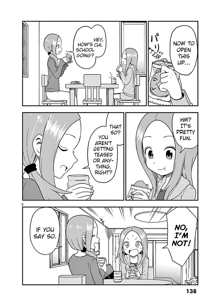 Karakai Jouzu No (Moto) Takagi-San - Chapter 67.6