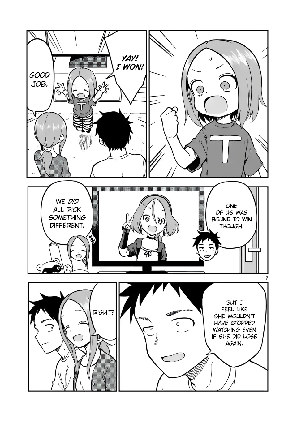 Karakai Jouzu No (Moto) Takagi-San - Chapter 222