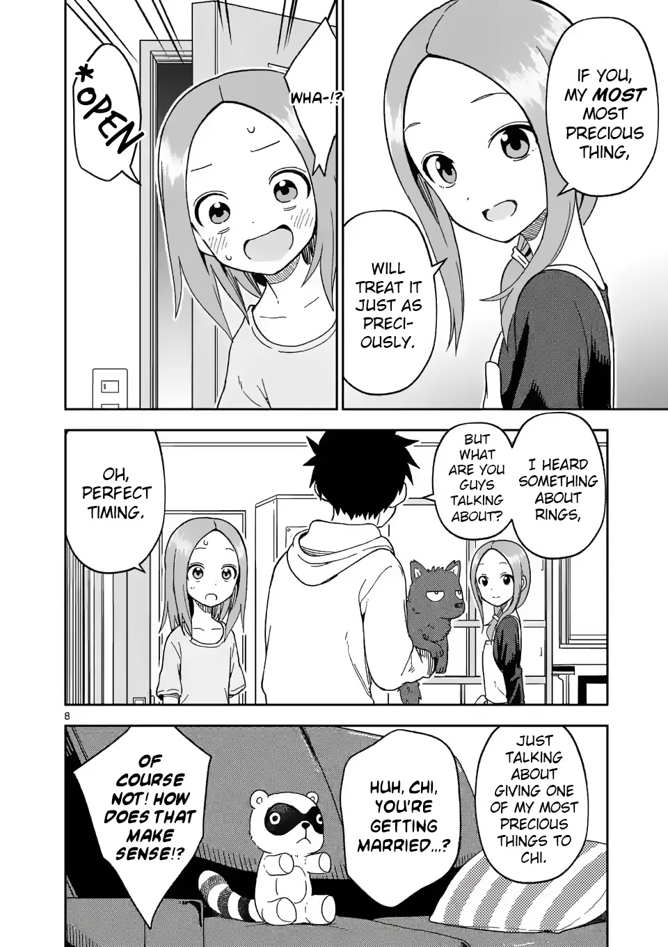 Karakai Jouzu No (Moto) Takagi-San - Chapter 200