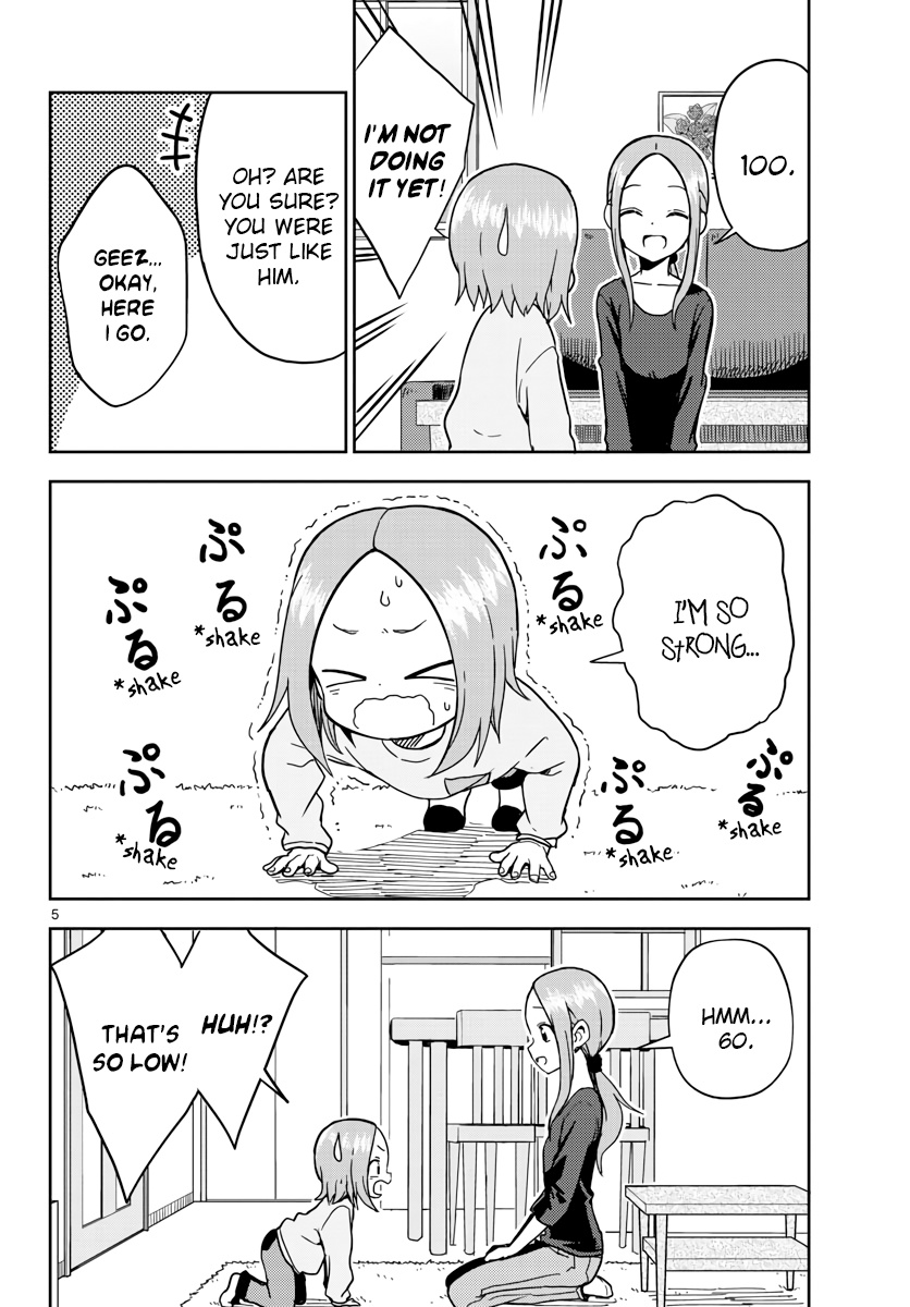 Karakai Jouzu No (Moto) Takagi-San - Chapter 173.5