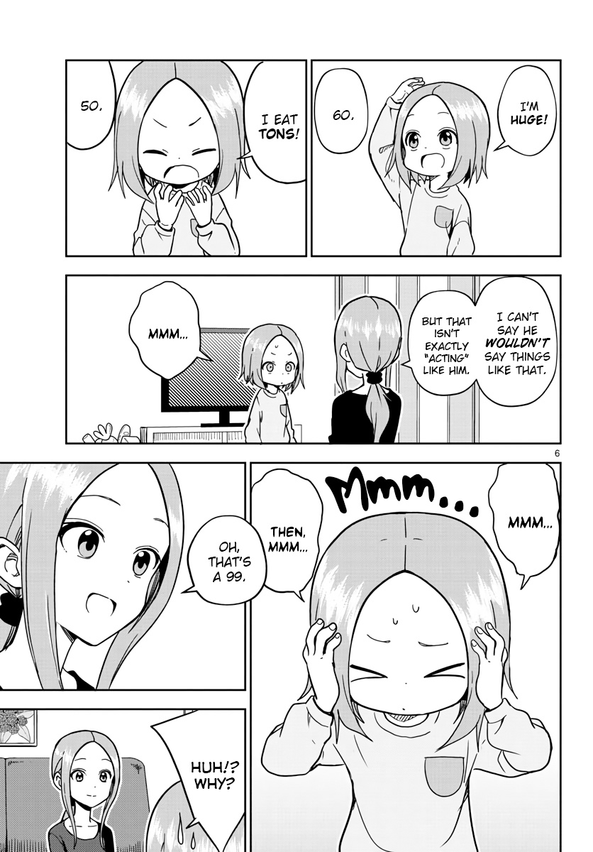 Karakai Jouzu No (Moto) Takagi-San - Chapter 173.5