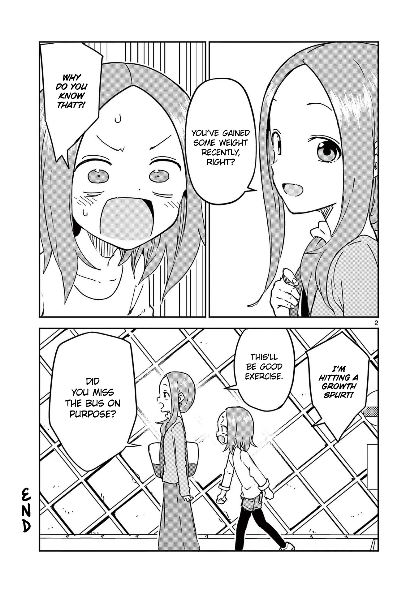 Karakai Jouzu No (Moto) Takagi-San - Chapter 246.5: Omake