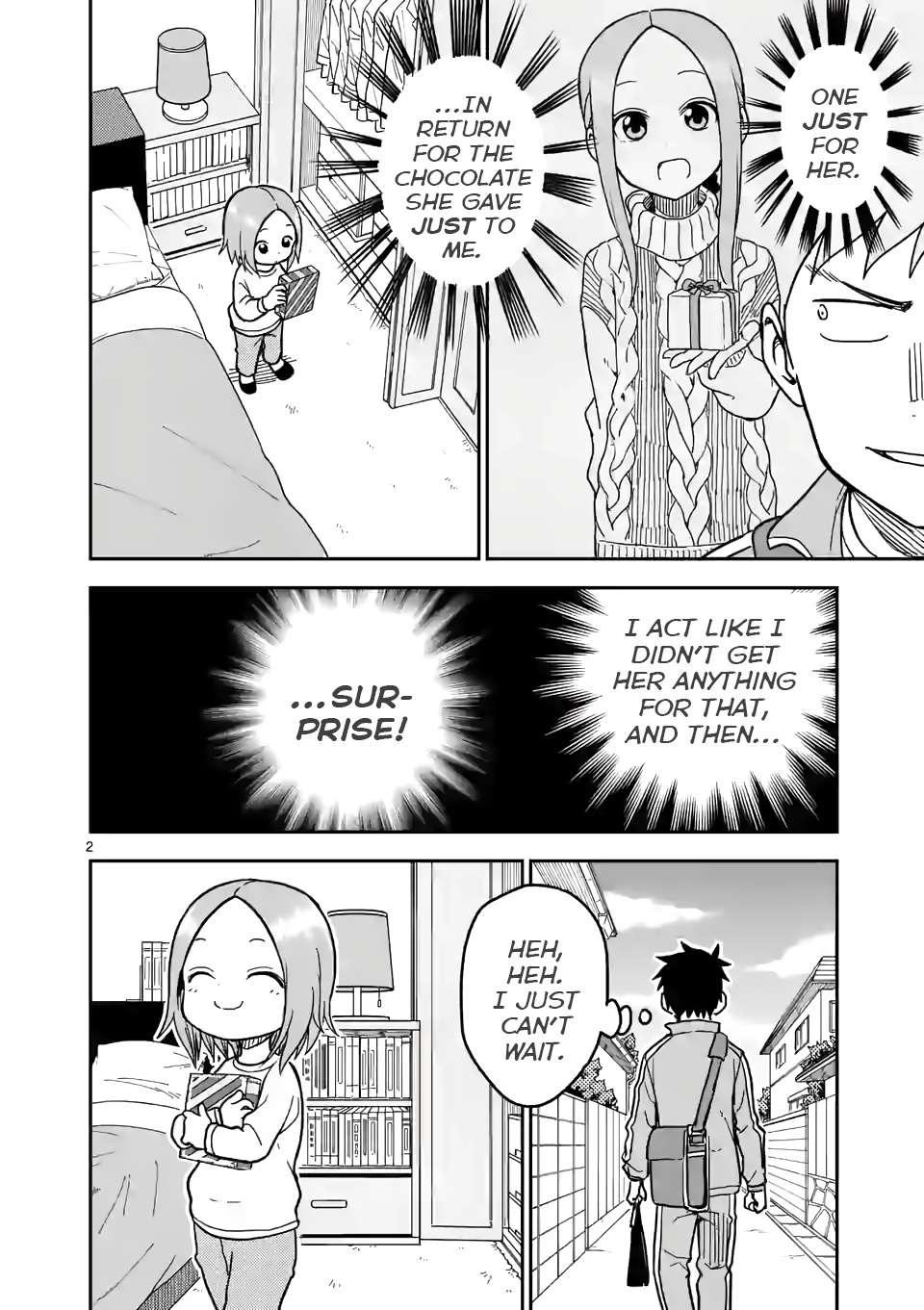 Karakai Jouzu No (Moto) Takagi-San - Chapter 127