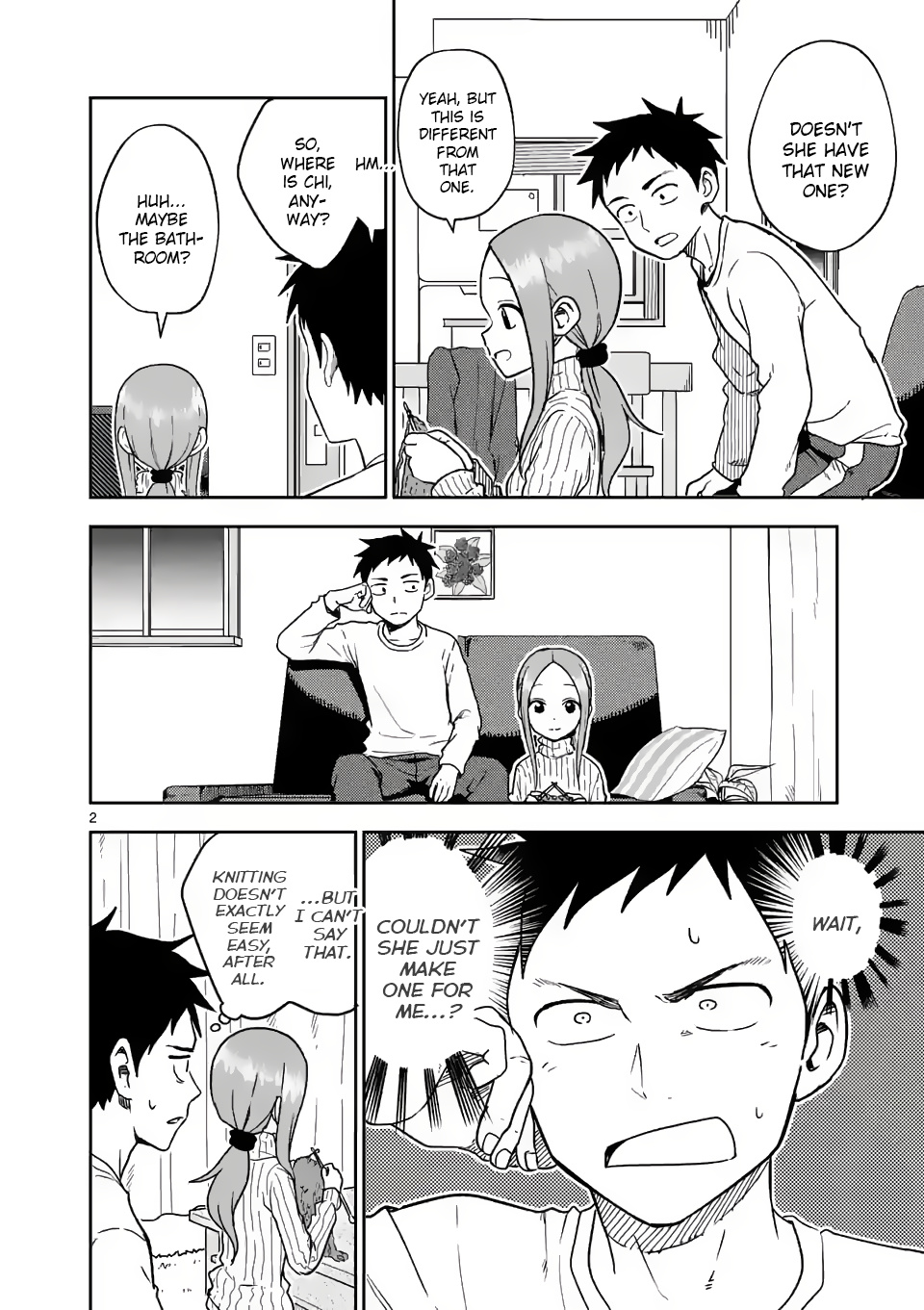 Karakai Jouzu No (Moto) Takagi-San - Chapter 164