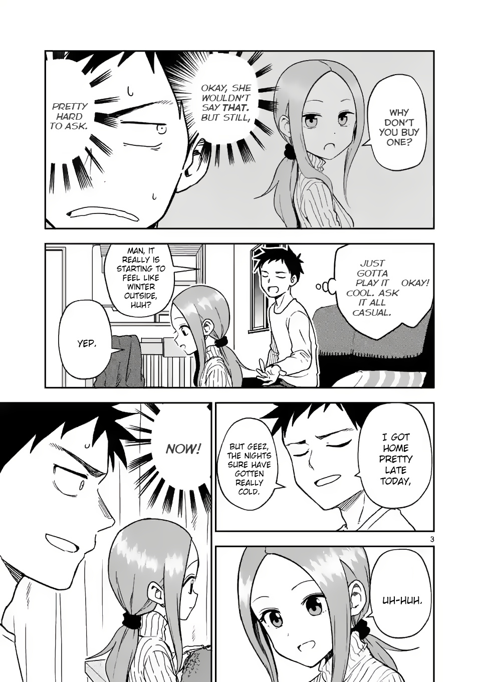 Karakai Jouzu No (Moto) Takagi-San - Chapter 164