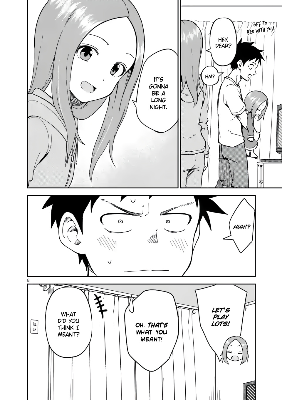 Karakai Jouzu No (Moto) Takagi-San - Chapter 249