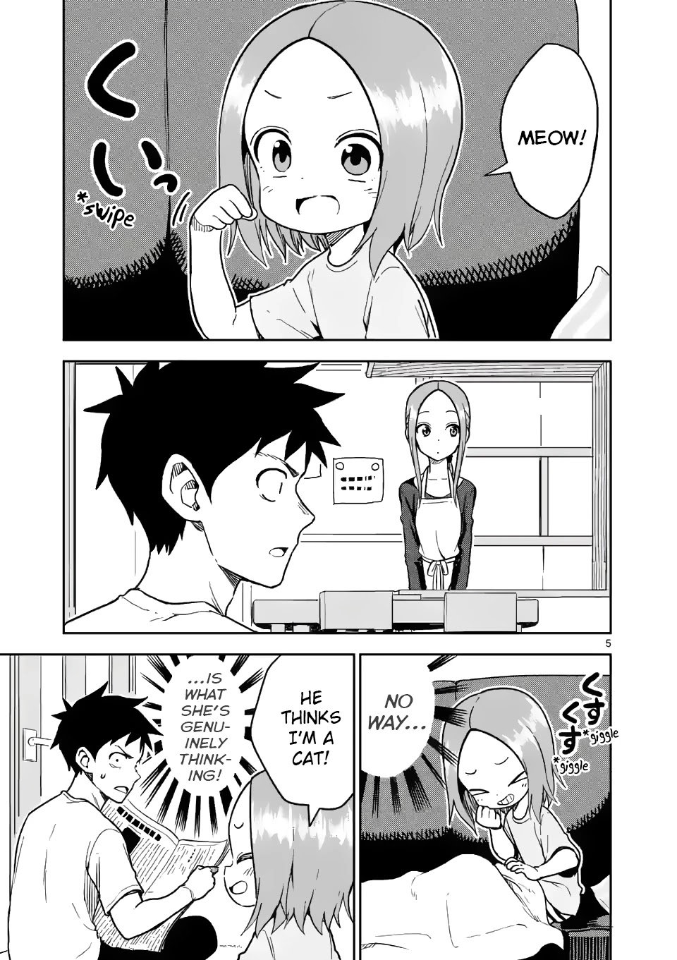 Karakai Jouzu No (Moto) Takagi-San - Chapter 184