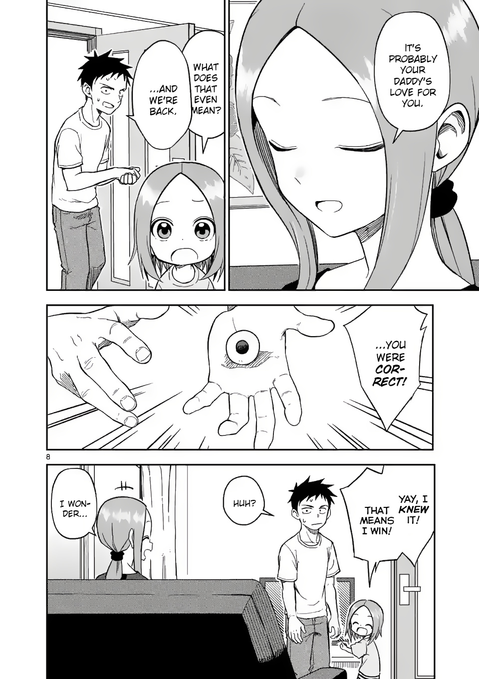 Karakai Jouzu No (Moto) Takagi-San - Chapter 157