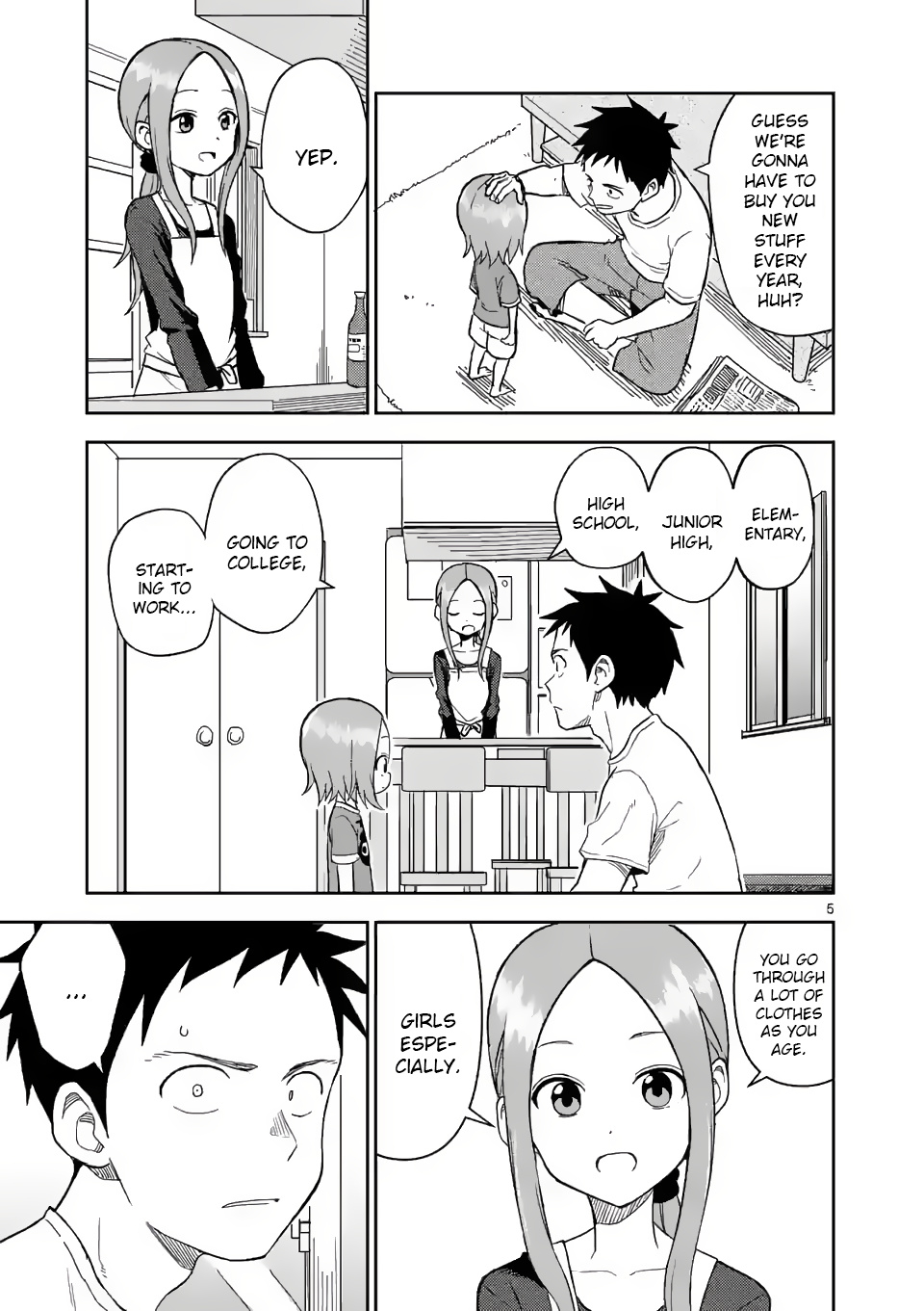 Karakai Jouzu No (Moto) Takagi-San - Chapter 156