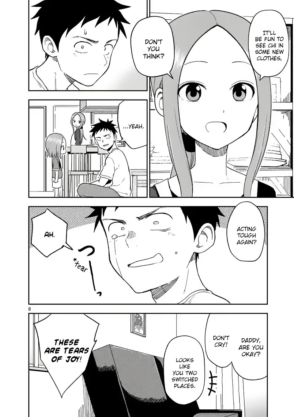 Karakai Jouzu No (Moto) Takagi-San - Chapter 156