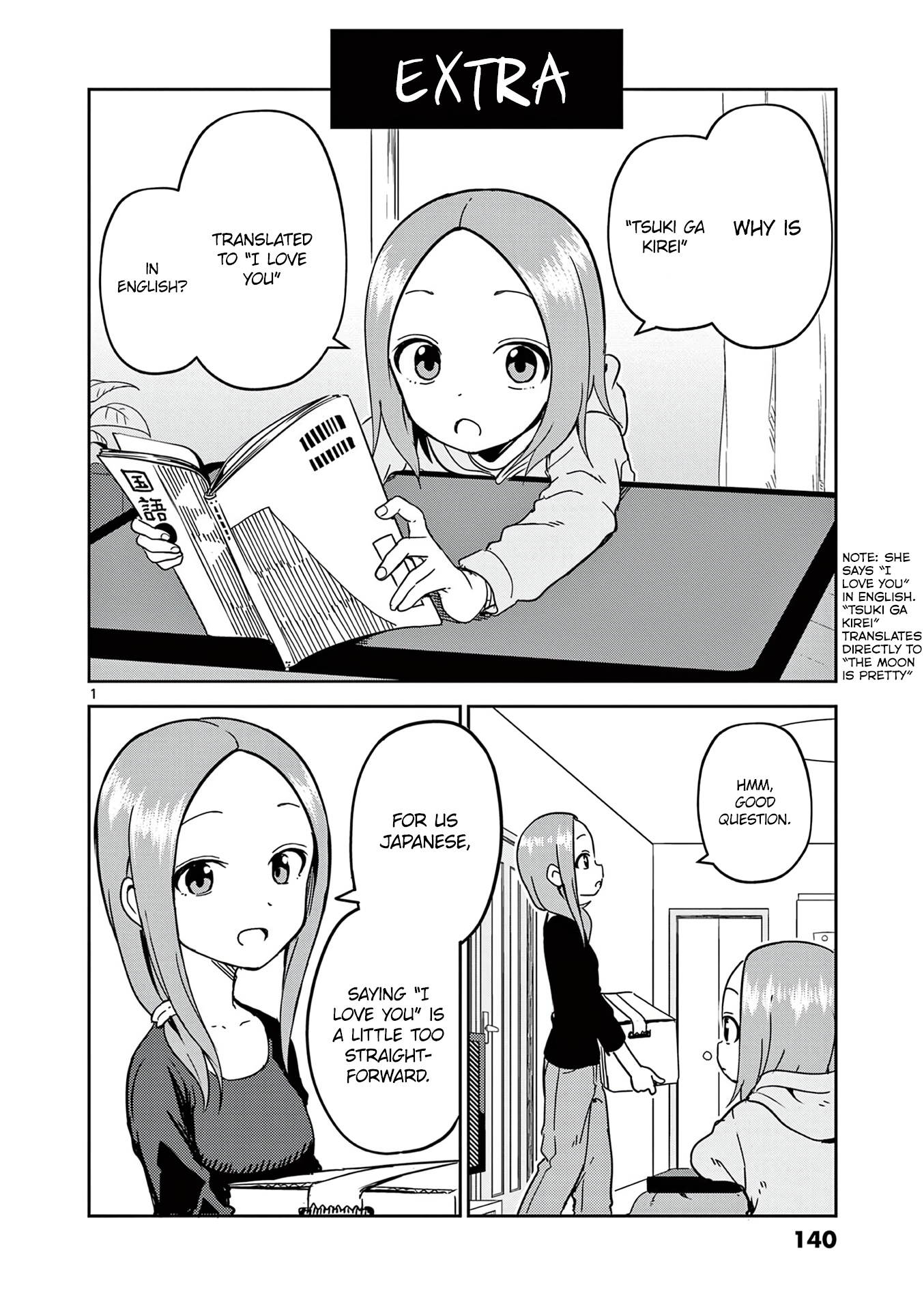 Karakai Jouzu No (Moto) Takagi-San - Chapter 193.5