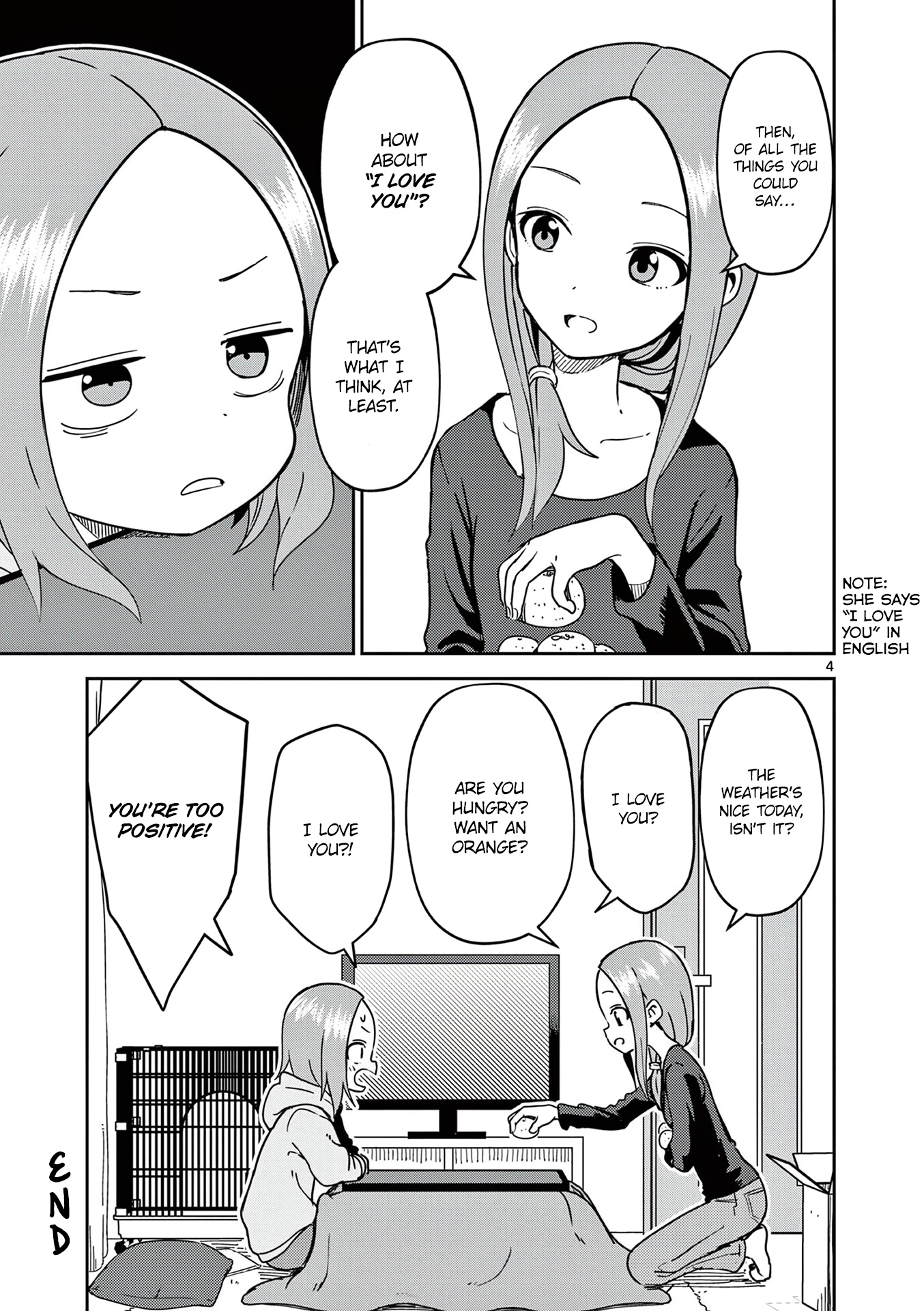 Karakai Jouzu No (Moto) Takagi-San - Chapter 193.5