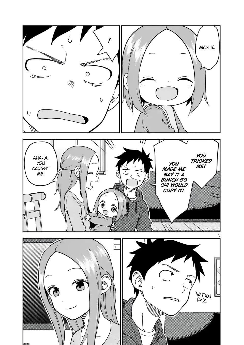 Karakai Jouzu No (Moto) Takagi-San - Chapter 250